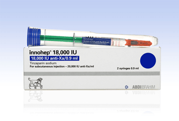 INNOHEP 18000 IU/0,9 ML 2 KULLANIMA HAZIR DOLU ENJEKTORDE ENJEKSIYONLUK/INFUZYONLUK COZELTI 2 ADET